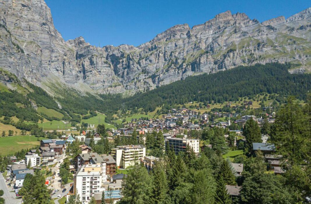 Haus Tarbey Leilighet Leukerbad Eksteriør bilde