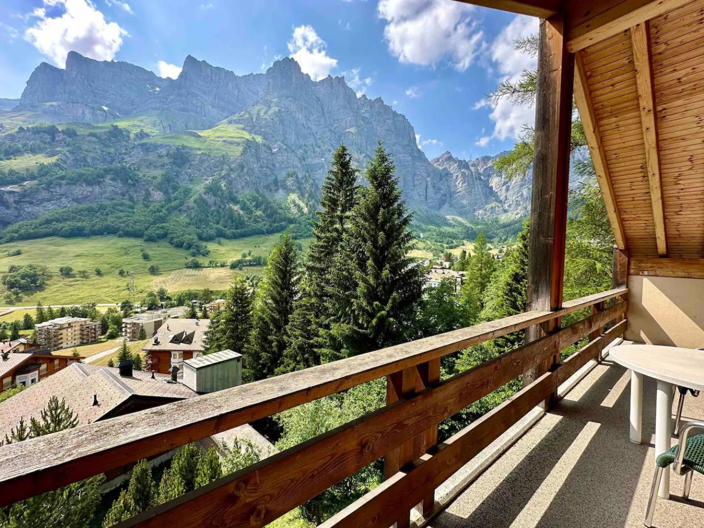 Haus Tarbey Leilighet Leukerbad Eksteriør bilde